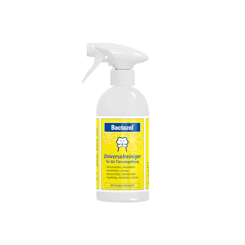 Bactazol Universalreiniger 500ml - Mit frischem Zitrusduft für Hunde, Katzen, Kleintiere & Vögel