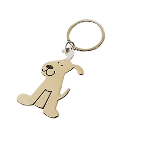 süßer Hund 'Bello' Schlüsselanhänger 6cm | Glück | Geschenk | Liebe | Frauen | Damen | Herren |...