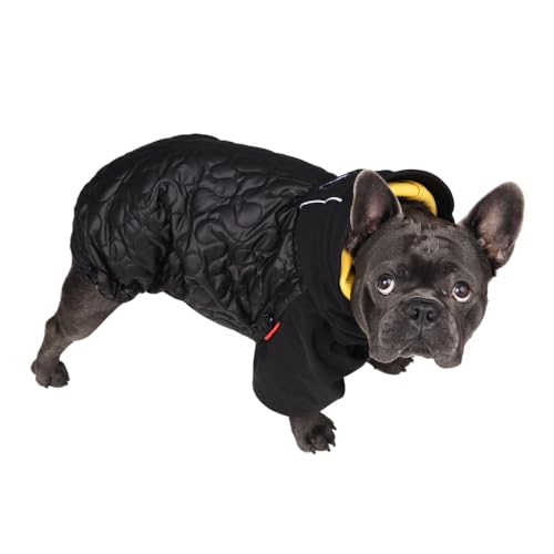 Hundebekleidung für Bulldoggen und Mops, Farbe: Schwarz, Geschlecht: Unisex, Größe Your Stylish Hunter...