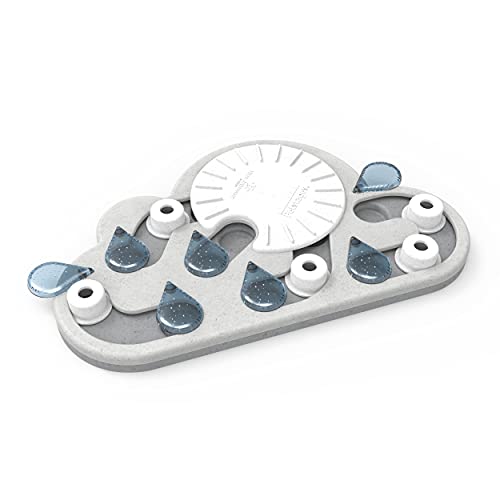 Petstages Nina Ottosson Rainy Day Puzzle & Play - Interaktives Intelligenz-/Snackspielzeug für Katzen