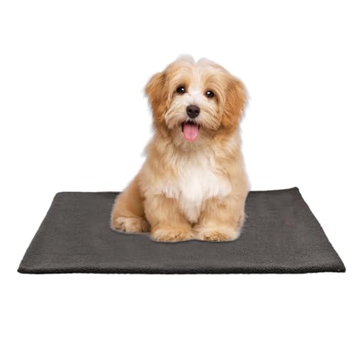 Heizmatte für Katzen – Hundebett-Matte, selbstheizende Hundematte, wärmeregulierende Haustiermatte,...