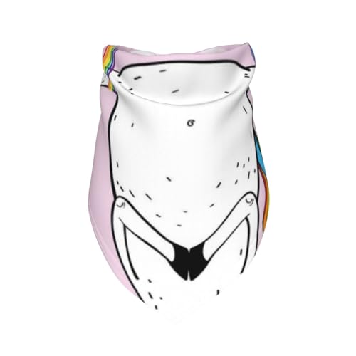Xiso Ver Aerial Yoga Bandana für Einhorn-Hunde, 1 Stück, hochwertig, langlebig, Dreieck-Schal,...