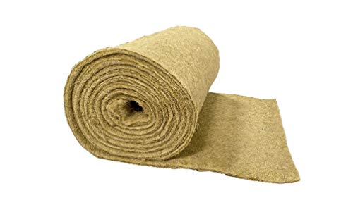 pemmiproducts Nager-Teppich aus 100% Hanf, 120 x 60 cm ca. 10 mm dick, Nagermatte, Hanfmatte geeignet als...