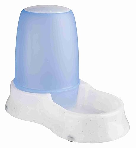 Trixie Futter- und Wasserspender für Katzen und Hunde: 1,5 l, zufällige Farbe