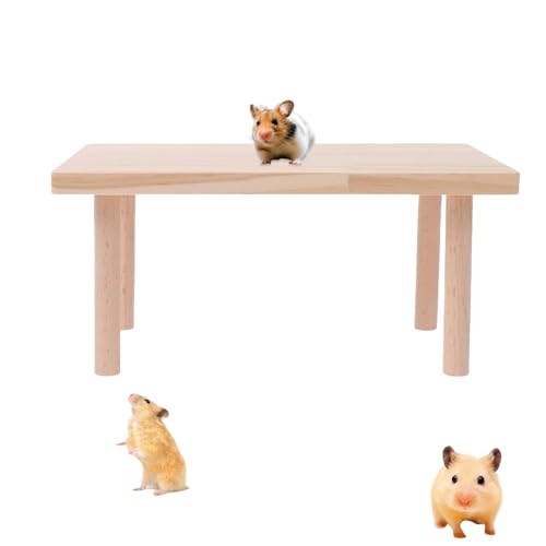 Vimmvid Hamster Plattform, Hamster Zubehör, Hamsterkäfig, Hamsterhaus Nager Zubehör Kletterplattform...