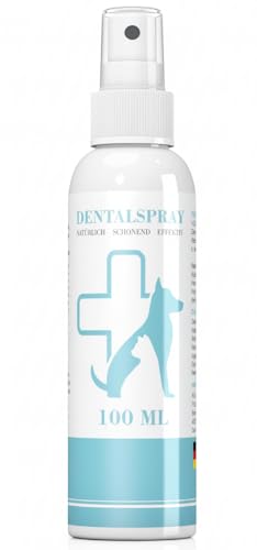 Dentalspray für Hunde & Katzen – Effektiv gegen Zahnbelag & Zahnstein – 100% natürlich &...