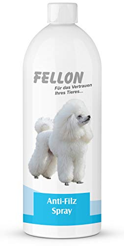 Fellon Anti-Filz für Hunde - Entfilzungsspray, 100% natürlich & pH-neutral - Fellpflege für Kurzhaar,...