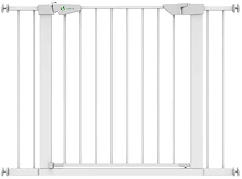 VOUNOT Treppenschutzgitter 76–108cm, ohne Bohren, Türschutzgitter für Kinder, Hunde und Katzen,...