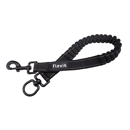 Floxik Ruckdämpfer elastisch groß für mittelgroße und große Hunde | Bungee Leinenverlängerung für...