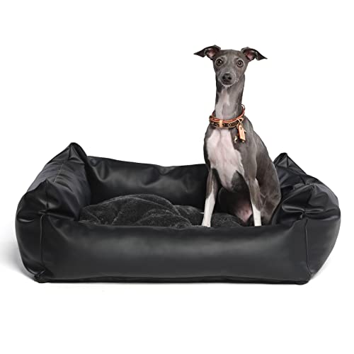 Haustier-Hundebett für kleine Hunde, wasserdicht – mittelgroßes Bett für den Innenbereich,...