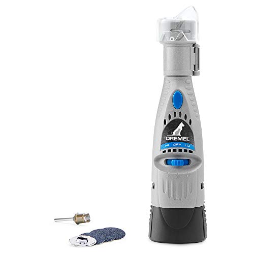 Dremel 7020 PGK Elektrischer Krallenschleifer mit Leise Motor, Nagelknipser Set (mit 4 Zubehören;...