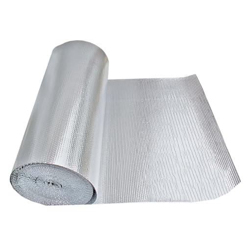 Isolierte Luftpolsterfolie mit selbstklebender, reflektierender, aluminisierter Folie, Dampfsperre für...