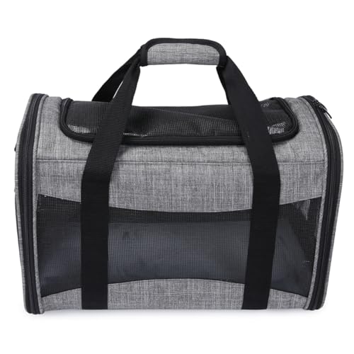 Hemobllo Reisetasche Für Haustiere Transportbox Für Katze Hund Reisetasche Faltbar Atmungsaktiv...