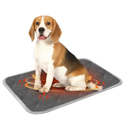 Chumix Selbstheizende Decke für Katzen & Hunde- Haustiere Wärmematte, Warme Hundematte für Klein...