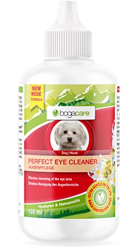 Bogacare Perfect Eye Cleaner - Augenreiniger für Hunde -Tränenfleckentferner Hund - Entfernt effektiv...
