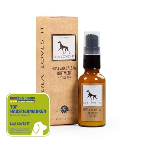 Wundsalbe für Hunde – natürlicher Balsam, mit Aloe Vera und pflanzlichen Ölen, regeneriert und...