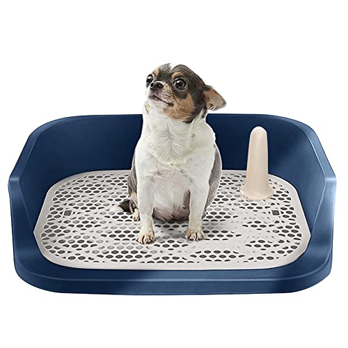 Tragbarer Toilettentrainer für drinnen und draußen -Hundetoiletten -Pee Pad Holder - Puppy Training...