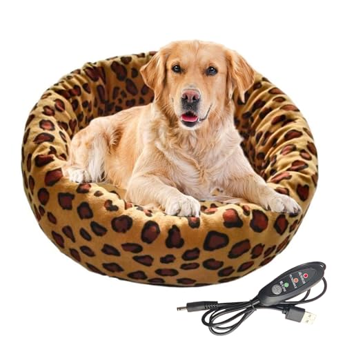 Beheiztes Katzenbett | USB-Beheizte Schlafunterlage Mit 3 Modi,Warmbett für Welpen im Innenbereich -...
