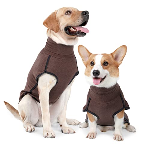 Heywean Dog Sweatshirt Stretch Fleece Weste Warmer Hundepullover Pullover für kleine und mittlere Hunde...