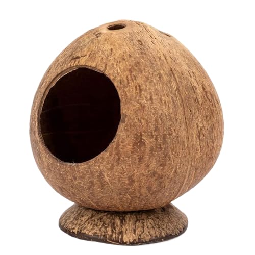 demaxiyad Hamster Häuser | 13,5 cm x 12 cm Nagetierkäfig,Nagelsicherer Unterschlupf Mit Kippfester...