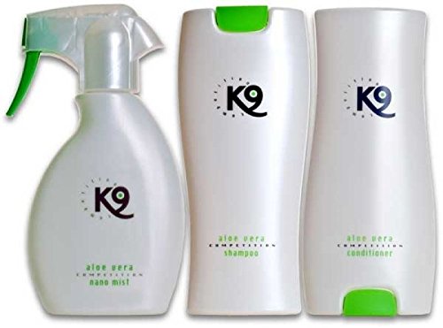 K9 Competition SPARSET - 1x 300ml K9 Competition Aloe Vera Hundeshampoo + 1x 300ml K9 Competition Aloe...