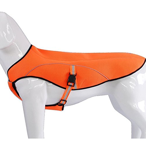 smartelf Swamp Cooler, Hunde Jagdweste Sicherheitsweste Reflektierende Hunde Kühlweste für Hunde, L