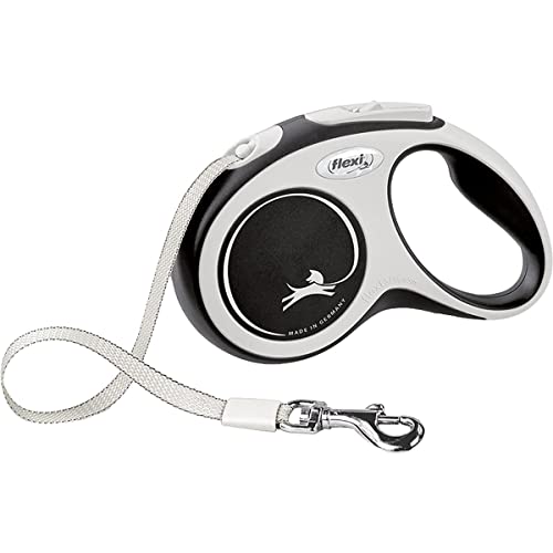 flexi Rollleine New Comfort - Schwarz - S - 5 m