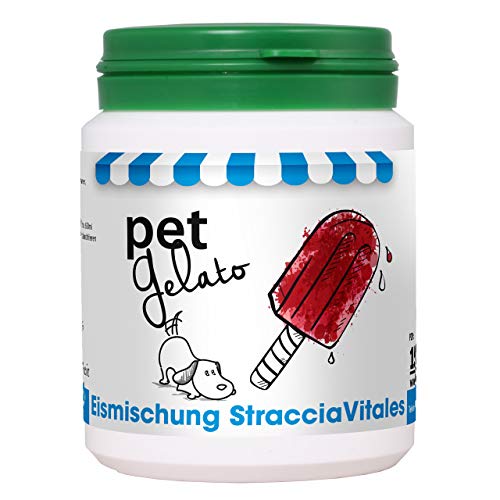 cdVet Naturprodukte petGelato StracciaVitales 3,5 kg - Hund, Katze, Pferd - Eismischung - Leckerli -...