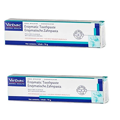 Virbac Enzymatische Zahnpasta für Hunde 2x 70g