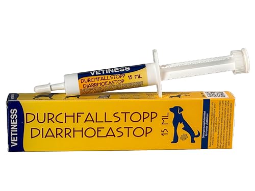 vetiness Durchfallstopp Paste 15 ml | bei akutem Durchfall Hunde