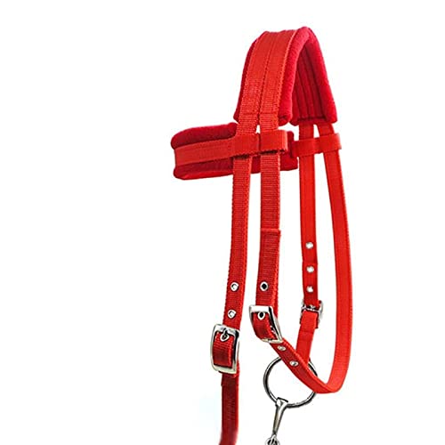 Tack Halters Reitzügel Verstellbare Pferdeausrüstung Halfter Pferdehalfter Reithalfter Reiter Pferd...