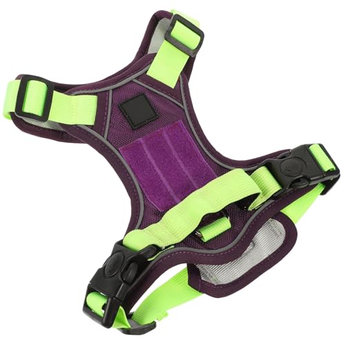 VALICLUD Tragbares Verstellbares Hundegeschirr für Große Hunde aus Reißfestem Material mit...