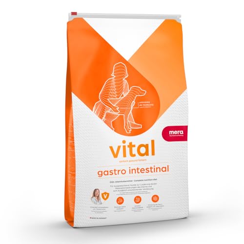 MERAVITAL Gastro Intestinal (3kg), Hunde Trockenfutter bei Blähungen, Durchfall und Erbrechen, schont...