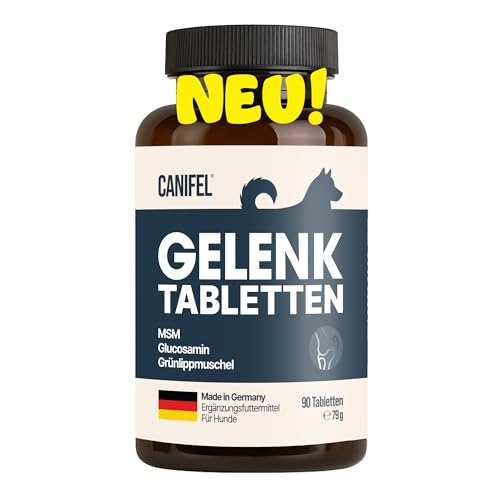 Gelenktabletten Hund – 90 Stück reicht bis zu 6 Monate – Doppelte Expertise: von Apothekern...