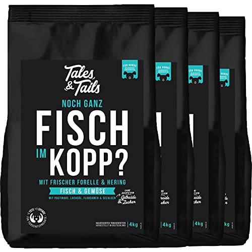 Tales & Tails® - Getreidefreies Softfutter für Hunde I Forelle und Hering - Fisch als einzige tierische...