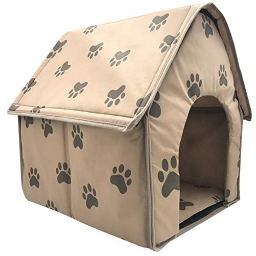 MOVAWAKY Hund Kleines Zelt Trave Faltbares Haus Katze Tragbares Haustier Zwinger Fußabdruck Bett Indoor...