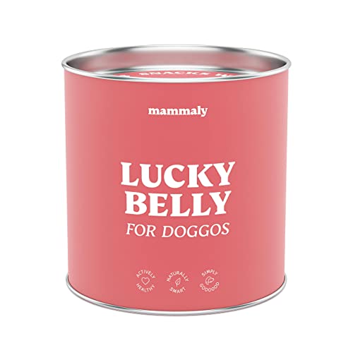 mammaly Lucky Belly für Hunde Verdauungssnacks gegen Durchfall oder Blähungen mit Probiotika Hund,...