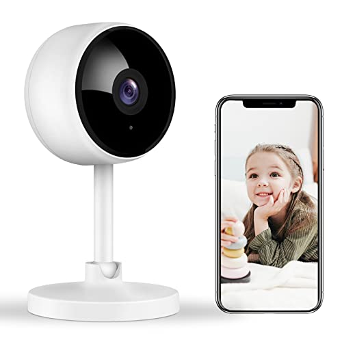 Little elf Überwachungskamera, Babyphone mit Kamera, WLAN IP Kamera mit Bewegungserkennung, Nachtsicht,...