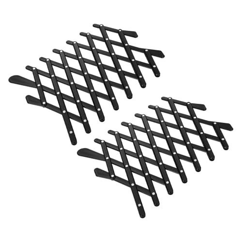 TOYANDONA 2 Stück Ausziehbares Autofenster Hundegitter aus Robustem PP Material Verstellbarer Reise...