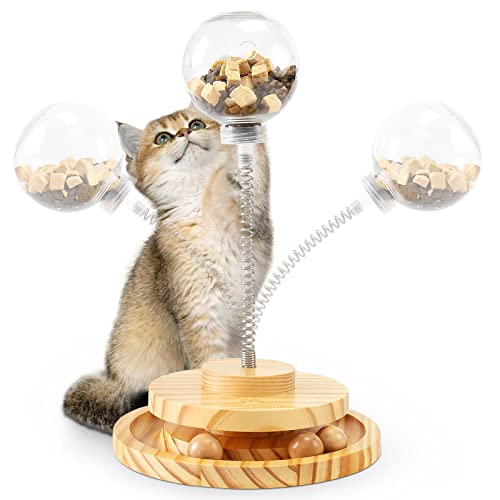Interaktives Katzenspielzeug Selbstbeschäftigung Katzen Spielzeug Kitten, Katzenspielzeug Intelligenz...
