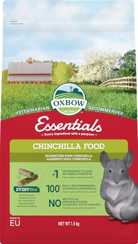 Oxbow Essentials Chinchilla-Futter – 1,5 kg