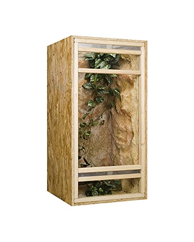 OSB Terrarium, Holzterrarium 60 x 60 x 120 cm Hochterrarium mit Frontbelüftung