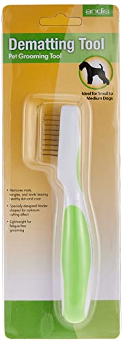 Andis Fell-Entfilzer/Fell-Messer für Haustiere, grün, 1 Stück (1er Pack)