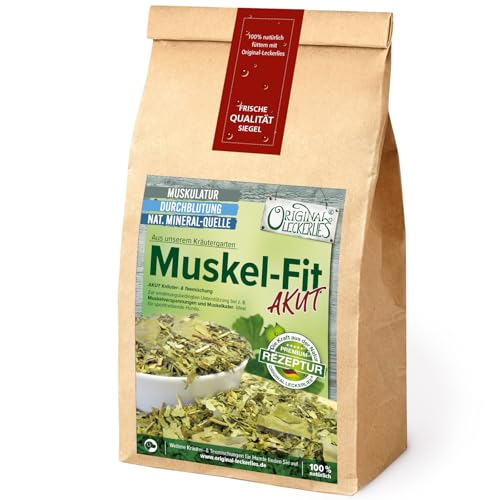 ORIGINAL LECKERLIES® Muskel-Fit AKUT Kräutermix, 250g Hundekräuter, Kräuter für Hunde, zur...