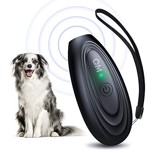 Anti Bell Gerät Hunde, Antibell Ultraschall Gerät mit Variabler Frequenz, Handheld Anti Bellen Gerät...