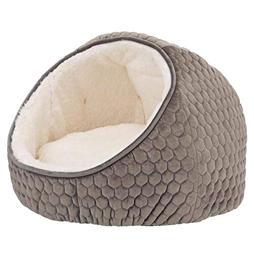 TRIXIE 36357 Höhle Livia, ø 45 × 33 cm, Taupe/Creme