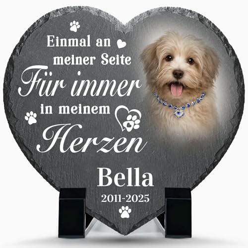 Personalisierte Haustier-Gedenktafel, Haustier-Gedenkgeschenk, Katzen-Gedenkstein, Hunde-Hommagegeschenk...