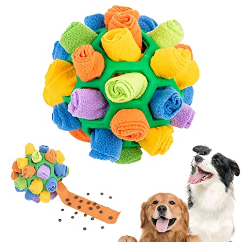 YISKY Tragbarer Haustier Ball Toy, Schnüffelball für Hunde, Schnüffelball für Haustiere, Futterball...