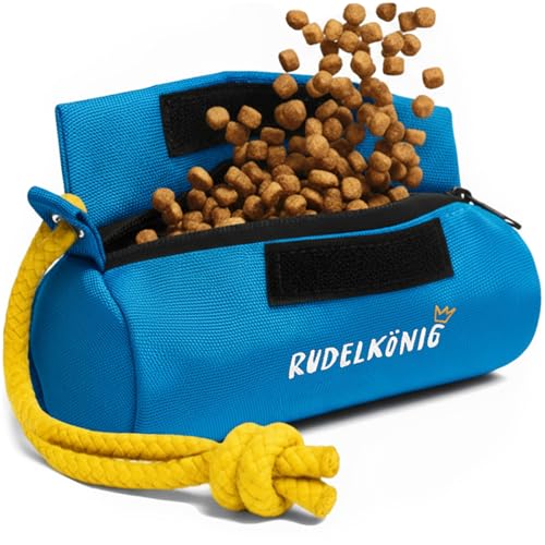 Rudelkönig Futterbeutel für Hunde - Apportierbeutel für Hundetraining - Robuster Futterdummy für...