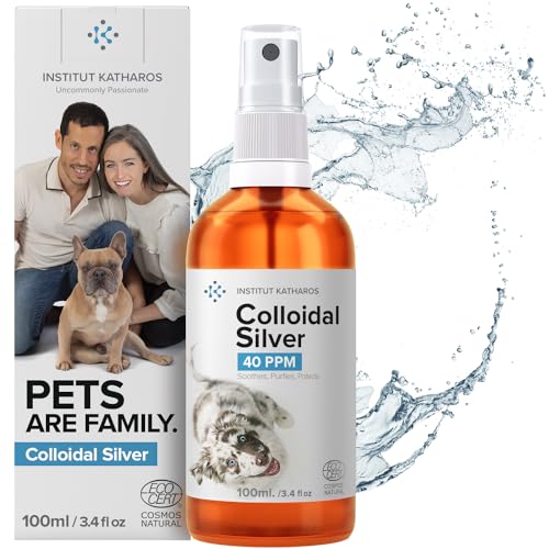 Kolloidales Silberspray von höchster Qualität für Haustiere, Silberspray für Tiere (Hund, Katz,...